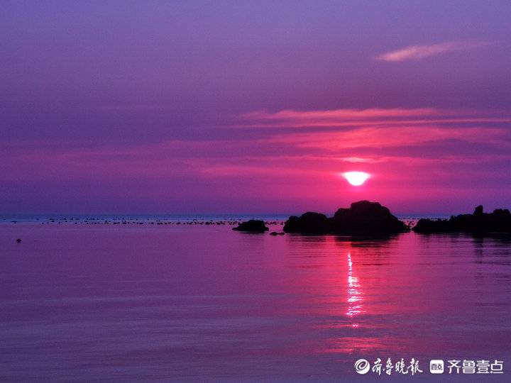 賞海島風(fēng)光！煙臺(tái)壹粉：第一次近距離看海蜇，實(shí)在是太美了